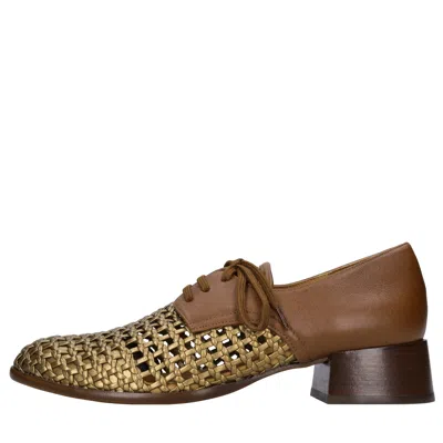 Chie Mihara Flat Shoes In Brown