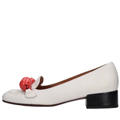 Chie Mihara Flat Shoes Cream