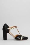 CHIE MIHARA FONDER 44 PUMPS IN BLACK LEATHER