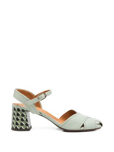 Chie Mihara Sandalen Mit Geometrischem Muster In White