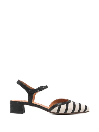 Chie Mihara Haler Striped Heeled Pumps In Multi