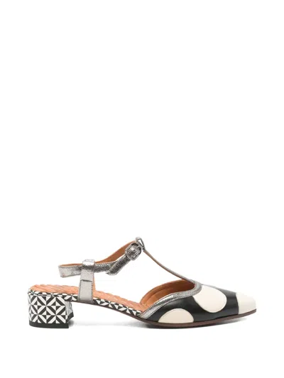 Chie Mihara Hamel T-bar Heeled Pumps In Multi