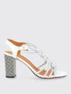 Chie Mihara Heeled Sandals  Woman Color White In White