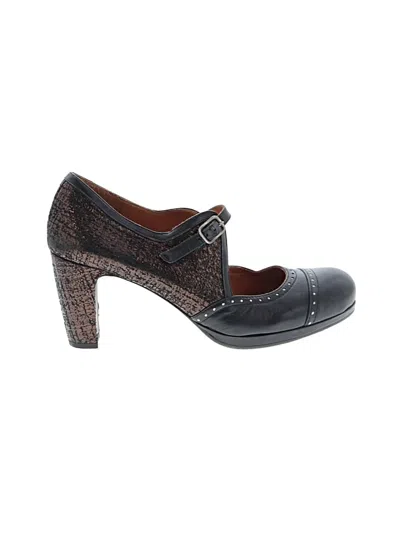 Pre-owned Chie Mihara Heels In Black
