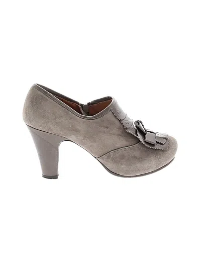 Pre-owned Chie Mihara Heels In Gray