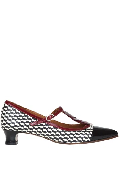 Chie Mihara Hetuse Pumps In Nero Neri E Grigi
