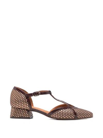 Chie Mihara Hidrow T-strap Pumps In Brown