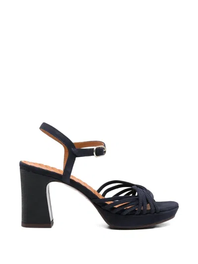 Chie Mihara Keske Suede Sandals In Blue