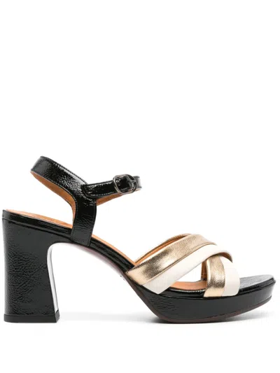 Chie Mihara Kinyol 90mm Leather Sandals In Neutrals