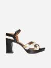 CHIE MIHARA KINYOL LEATHER SANDALS