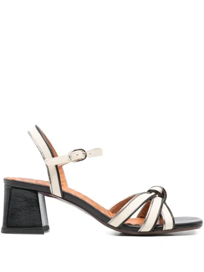 CHIE MIHARA KNOT STRAPPED HEELED SANDALS