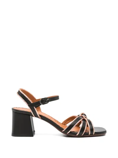 Chie Mihara Knotted Strap Sandals In Black