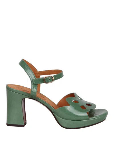 Chie Mihara Laiza 60mm Sandals In Green