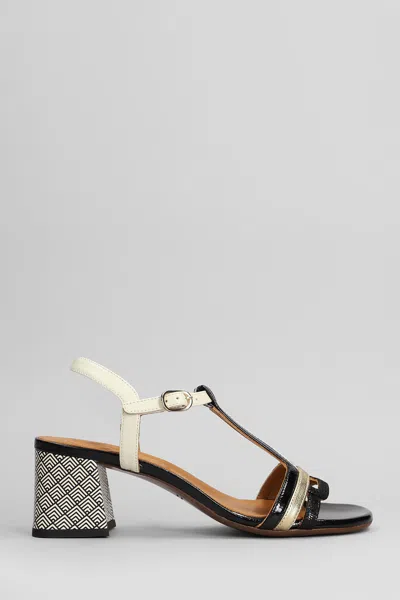 Chie Mihara Laluce Sandals In Black Leather