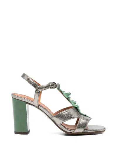 Chie Mihara Leaf Balia Sandals In Multi