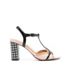 Chie Mihara Bemon Sandals In Rose-pink Leather