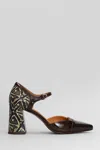 Chie Mihara Luer Pumps In Brown Leather In Brown