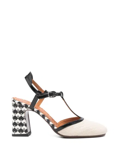 Chie Mihara Mahedi Patterned Sandals In Neutral