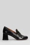 Chie Mihara Muleah Pumps In Black Leather In Black