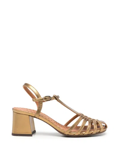 Chie Mihara Mustel Caged Sandals In Animal Print