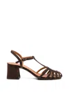 Chie Mihara Mustel Caged Sandals In Brown