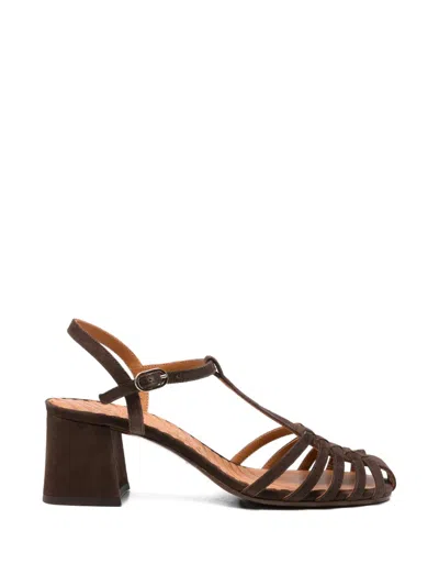 Chie Mihara Mustel Caged Sandals In Brown