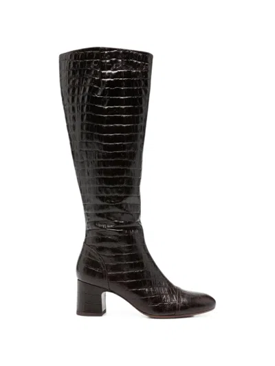 Chie Mihara Nishawa Leather Boots In Brown