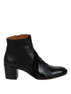 Chie Mihara Nuscap 60mm Leather Ankle Boots In Black