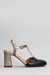 Chie Mihara Obaga 46 Pumps In Black Leather In Black