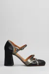 Chie Mihara Obindi Pumps In Black Leather In Black