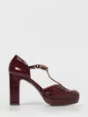 Chie Mihara Yaisu Pumps In Bordeaux Leather In Multi