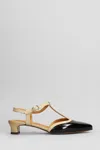Chie Mihara Pumps In Black Patent Leather In Black