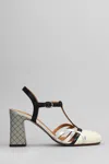Chie Mihara Pumps In Beige Leather In Beige