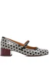 Chie Mihara Reni Patterned Pumps In Multi