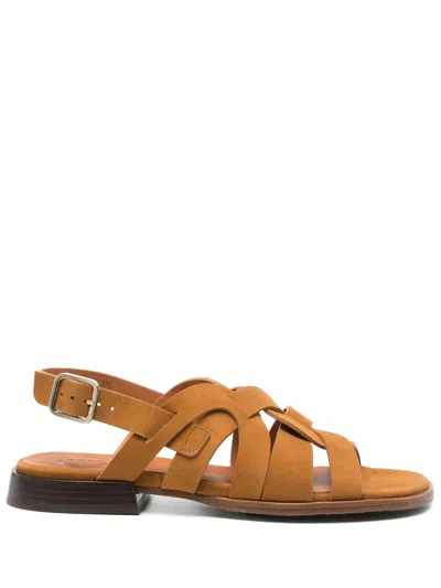 Chie Mihara Sandali Tacco 1 In Cognac