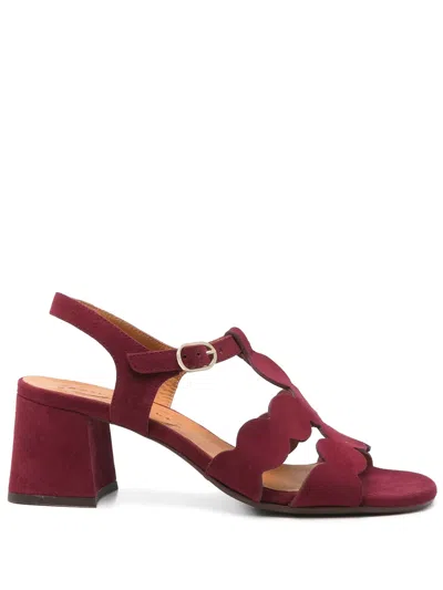 Chie Mihara Sandali Tacco 45 In Granate