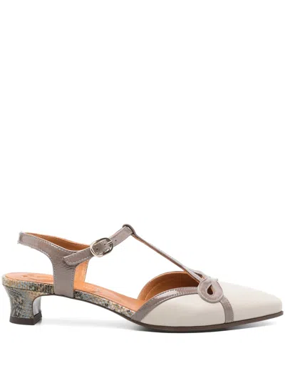 Chie Mihara Sandalo Chiuso Davanti Tacco 3 In Ash Sucre Ash