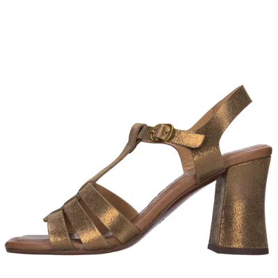 Chie Mihara Sandals In Gold