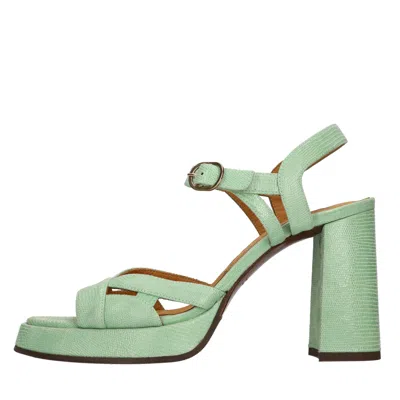 Chie Mihara Sandals Green In Verde Blu E Verdi