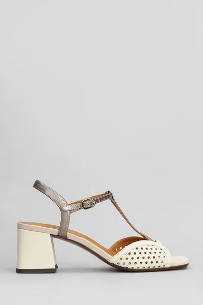 Chie Mihara Sandals In White Leather
