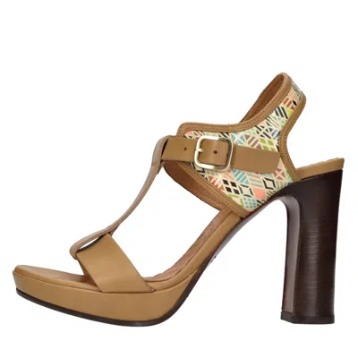 Chie Mihara Sandals In Brown
