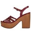 Chie Mihara Sandals Red In Red