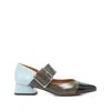 Chie Mihara 35mm Buckle-strap Block-heel Pumps In Multi