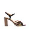 Chie Mihara 95mm Bemon Sandals In Multicolor