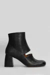 Chie Mihara Sonli High Heels Ankle Boots In Black