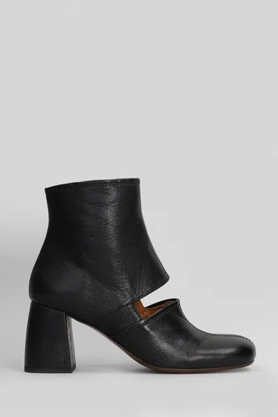 Chie Mihara Sonli High Heels Ankle Boots In Black