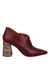 Chie Mihara 90mm Luiza Ankle Boots In Red