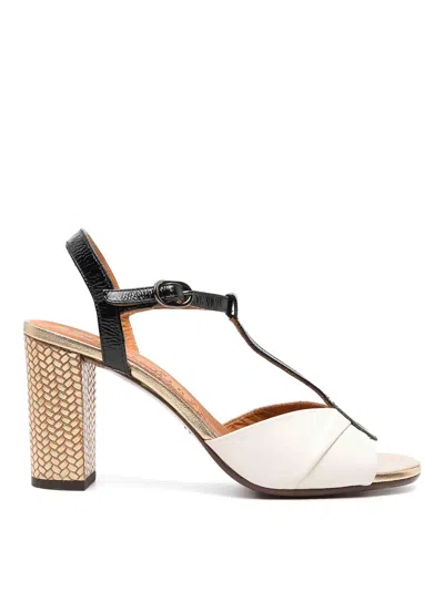 CHIE MIHARA SUEDE SANDALS HEEL 70