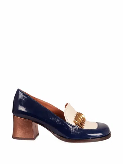 Chie Mihara Tibro Patent Leather Pumps In Blue