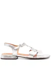 Chie Mihara Toika Sandals In Silver
